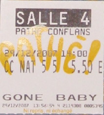 Gone baby gone-Ticket cine Pathe