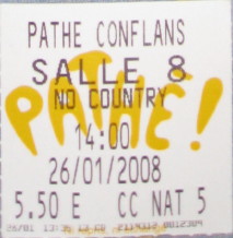 No country for old men-Ticket cine Pathe