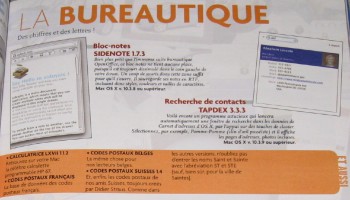 article de SVM Mac sur code postaux francais belge suisse