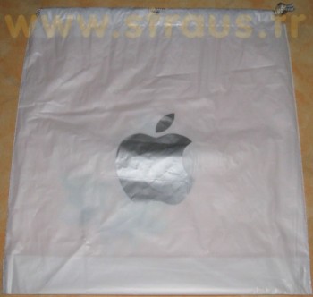 Sac plastique Apple