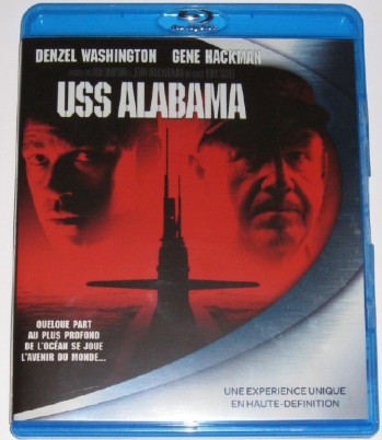 Le film USS Alabama dans sa boîte Blu-Ray
