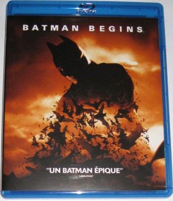 Batman Begins Blu-Ray boite