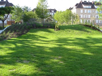 nouvel espace vert de la Garenne-Colombes