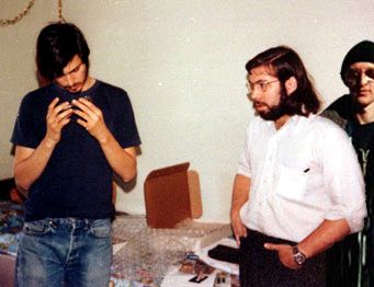 Steve Jobs et Steve Wozniak