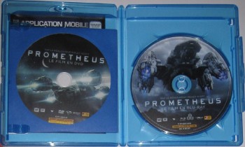 Prometheus DVD et disque Blu-Ray