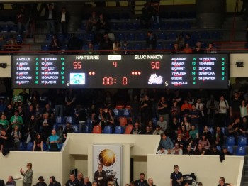 Nanterre gagne la coupe de France de Basket 2014 contre Nancy