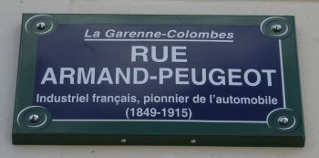 Rue Armand-Peugeot à La Garenne-Colombes